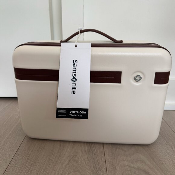 Samsonite Virtuosa Hardside train suitcase, White, One size, Virtuosa